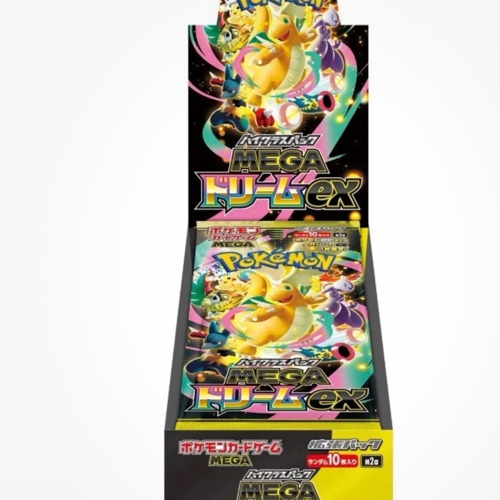 Pokemon Mega Dream EX Box with Vibrant Colors sealed